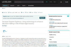 Lusynt | Decision Support Systems: Using technology to enhance decision-making in the African legal industry